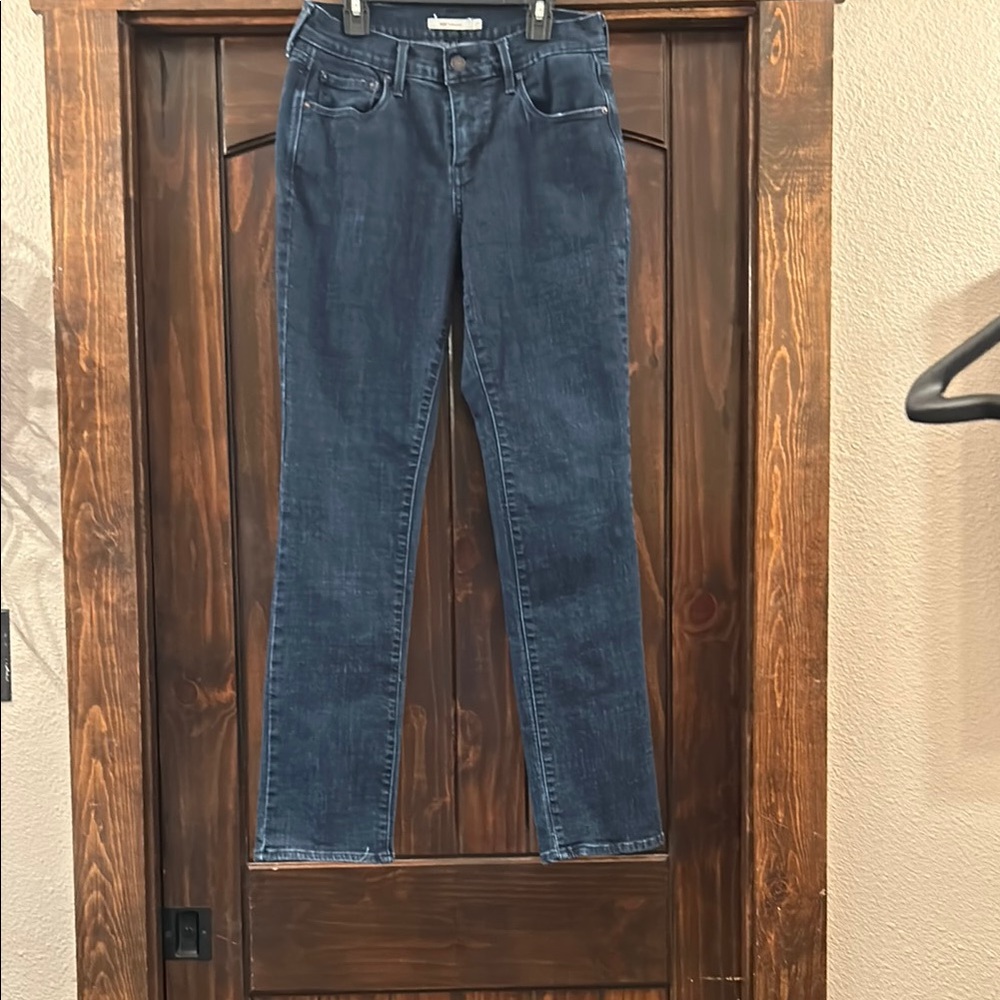 Levi's 506 Blue Straight Leg Jeans
